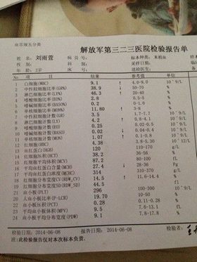 血象